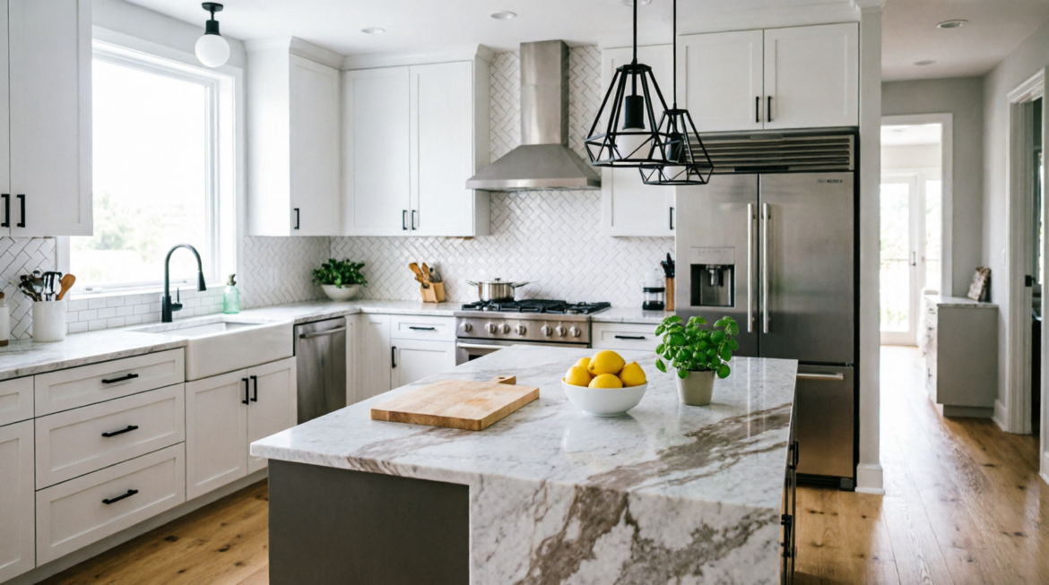 modern renovated kitchen